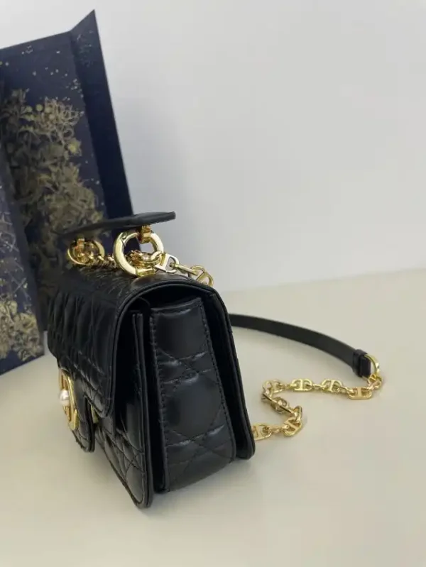 Dior Jolie Top Handle Black - Image 4
