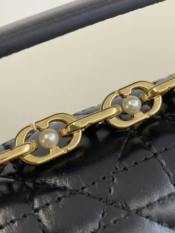 Dior Jolie Top Handle Black - Image 8