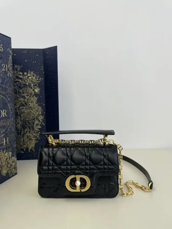 Dior Jolie Top Handle Black