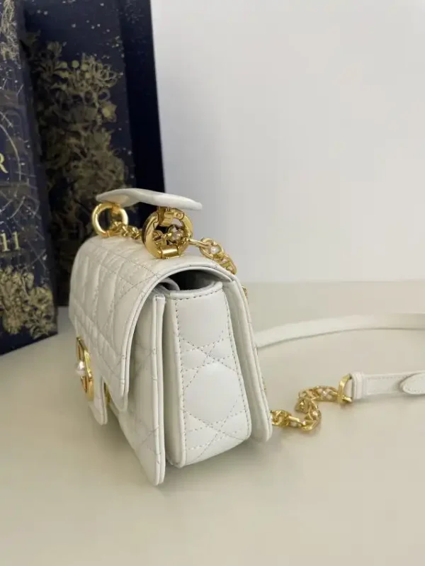 Dior Jolie Top Handle White - Image 4
