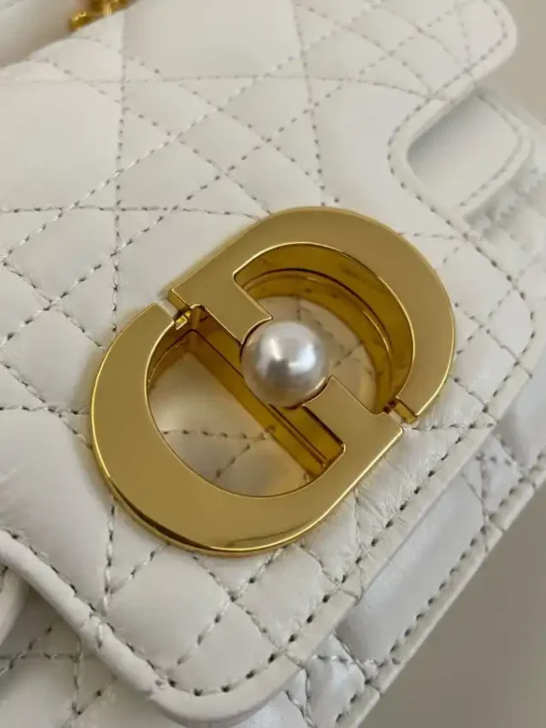 Dior Jolie Top Handle White - Image 5