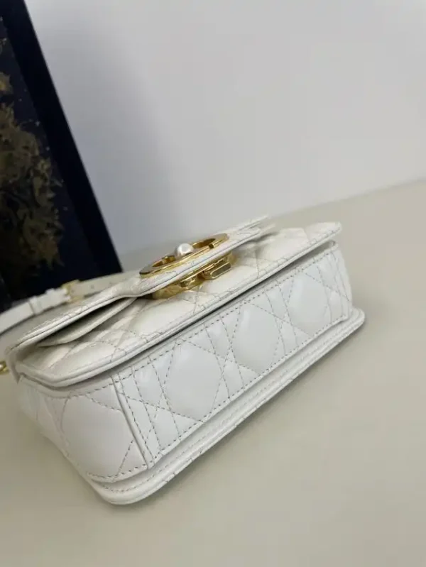 Dior Jolie Top Handle White - Image 7