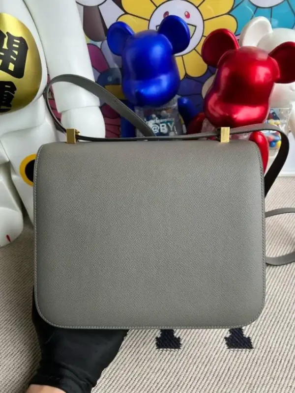 Hermes Constance 18cm Grey - Image 4