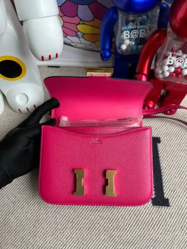Hermes Constance 18cm Bright Rose - Image 2