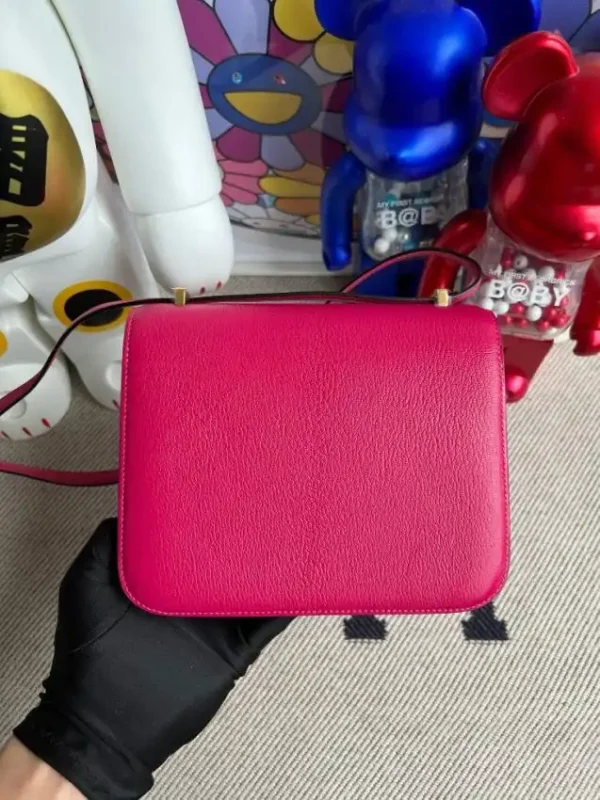 Hermes Constance 18cm Bright Rose - Image 4