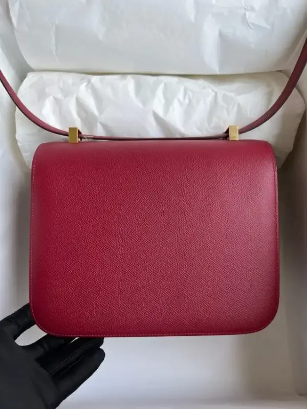 Hermes Constance 24cm Red - Image 2