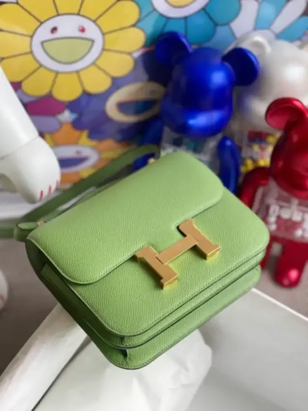 Hermes Constance 18cm Light Green - Image 6