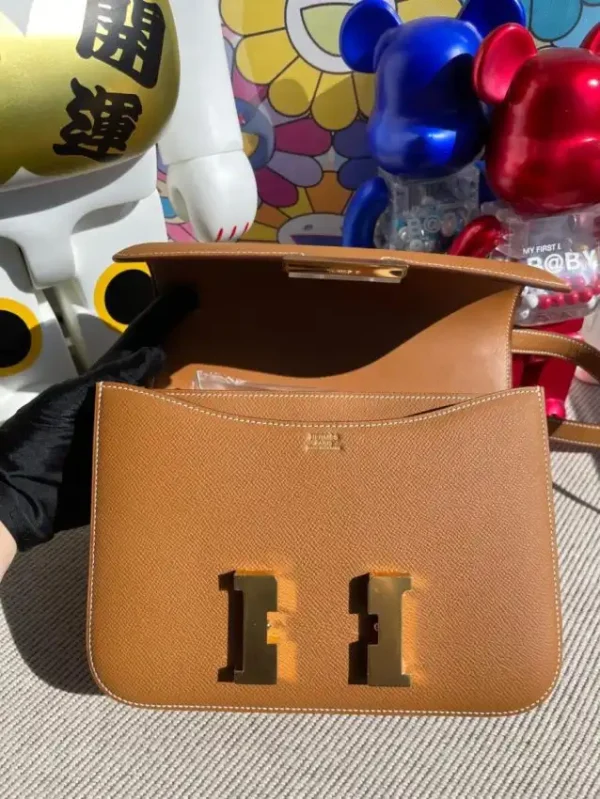 Hermes Constance 24cm Brown - Image 3