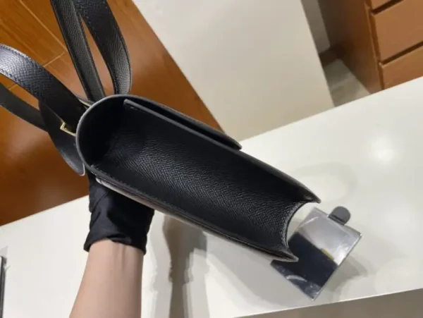 Hermes Constance 24cm Black - Image 4