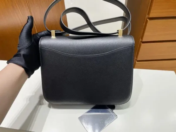 Hermes Constance 24cm Black - Image 5