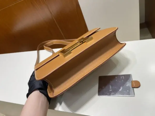 Hermes Constance 24cm Golden Brown - Image 3