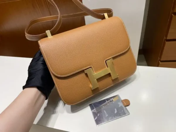 Hermes Constance 24cm Golden Brown - Image 7