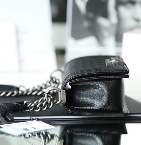 CHANEL Le Boy Black Small - Image 6
