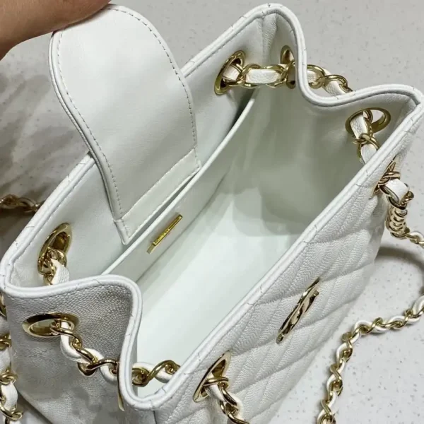 CHANEL 22S Hubo Bag White - Image 5