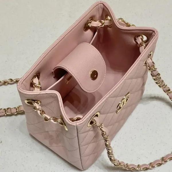 CHANEL 22S Hubo Bag Pink - Image 7