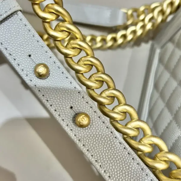 CHANEL Le Boy  Grey Gold - Image 5