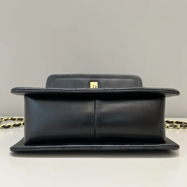 CHANEL Tofu  Bag Black - Image 2