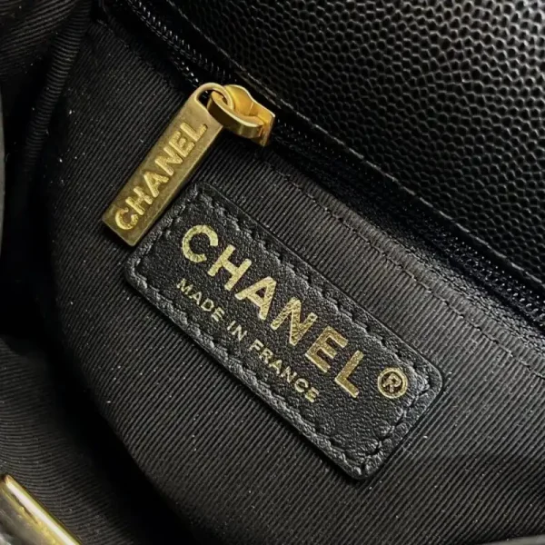 CHANEL Tofu M Bag Black - Image 3