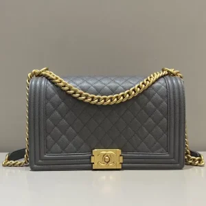 CHANEL Le Boy Large Grey