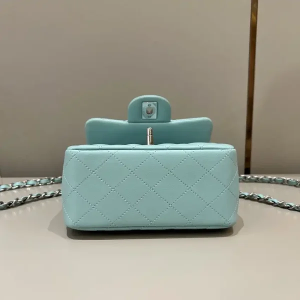 CHANEL Classic Flap 17cm Tiffany - Image 8