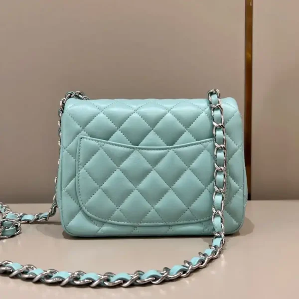 CHANEL Classic Flap 17cm Tiffany - Image 2