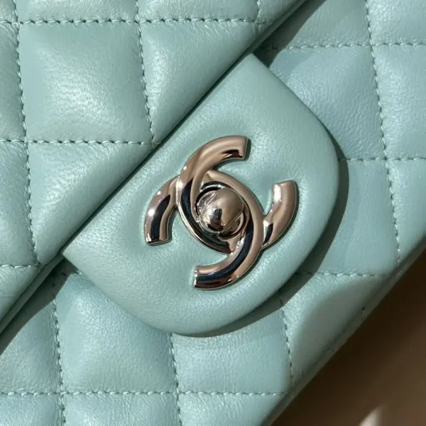 CHANEL Classic Flap 17cm Tiffany - Image 3