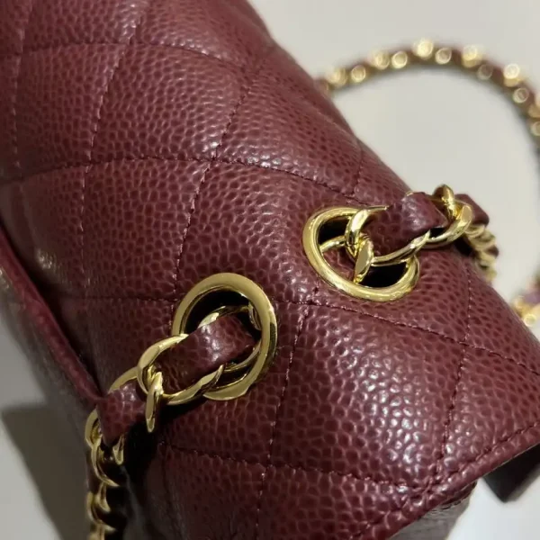 CHANEL Classic Flap 25cm Red - Image 6
