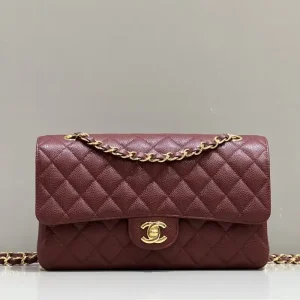 CHANEL Classic Flap 25cm Red