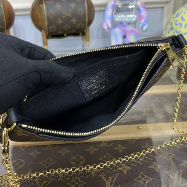 Louis Vuitton Pallas Clutch Black - Image 2