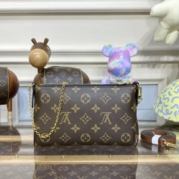 Louis Vuitton Pallas Clutch Black - Image 5