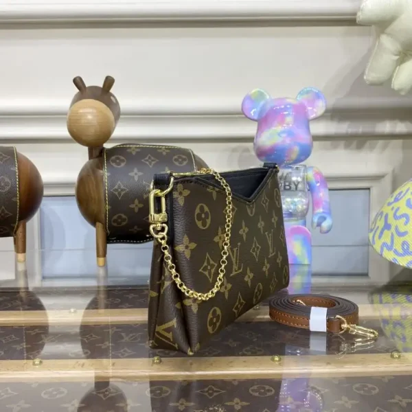 Louis Vuitton Pallas Clutch Black - Image 6