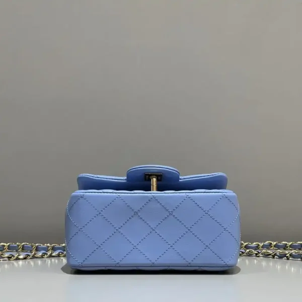 CHANEL Classic Flap 17cm Blue - Image 2