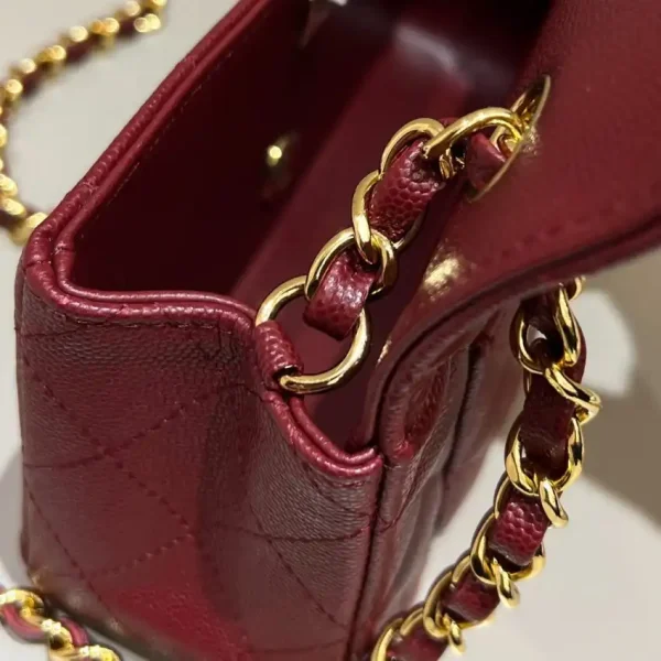 CHANEL Classic Flap 25cm Burgundy - Image 7