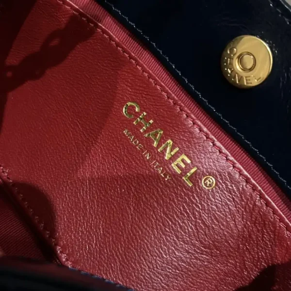CHANEL Hobo Small Dark Blue - Image 5
