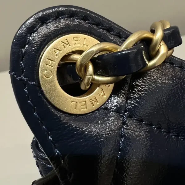 CHANEL Hobo Small Dark Blue - Image 8