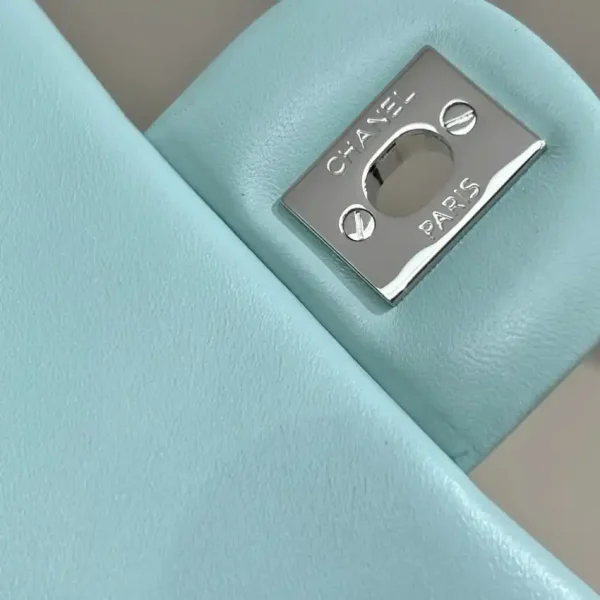 CHANEL Classic Flap 20cm Tiffany - Image 3