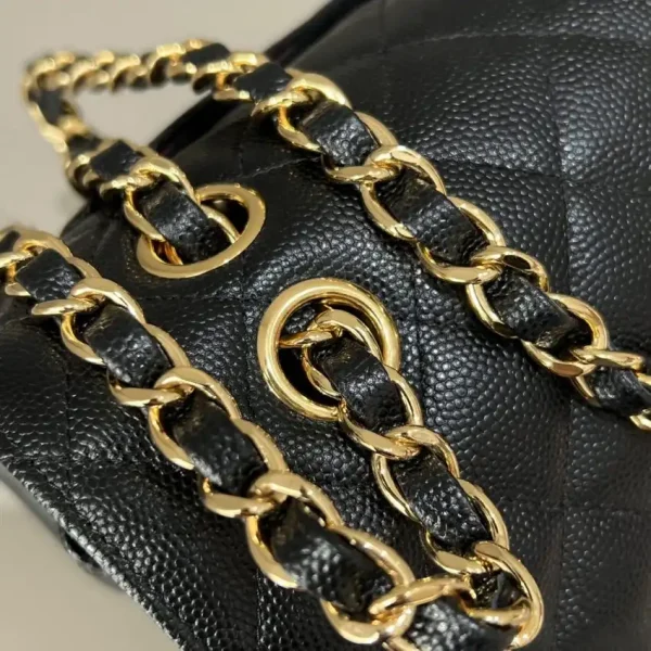 CHANEL Classic Flap 23cm Black Caviar - Image 5