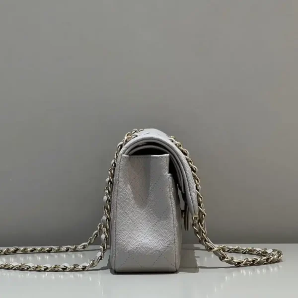 CHANEL Classic Flap 23cm Gray - Image 2