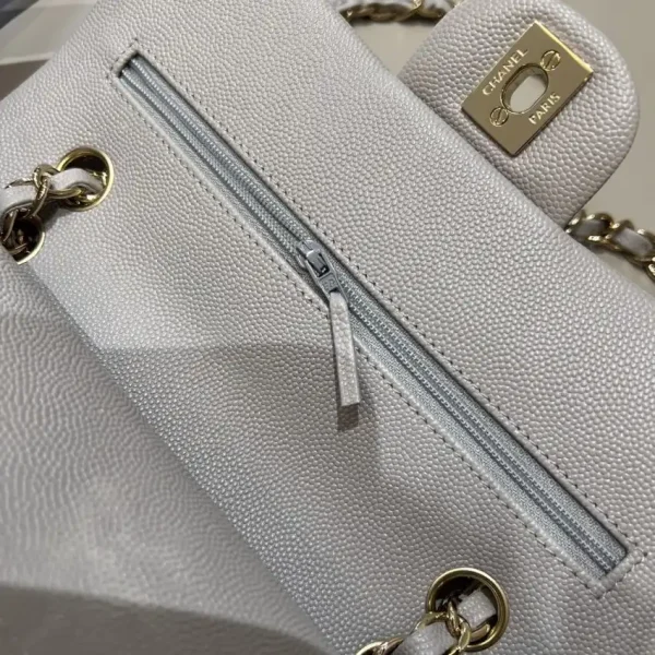 CHANEL Classic Flap 23cm Gray - Image 4