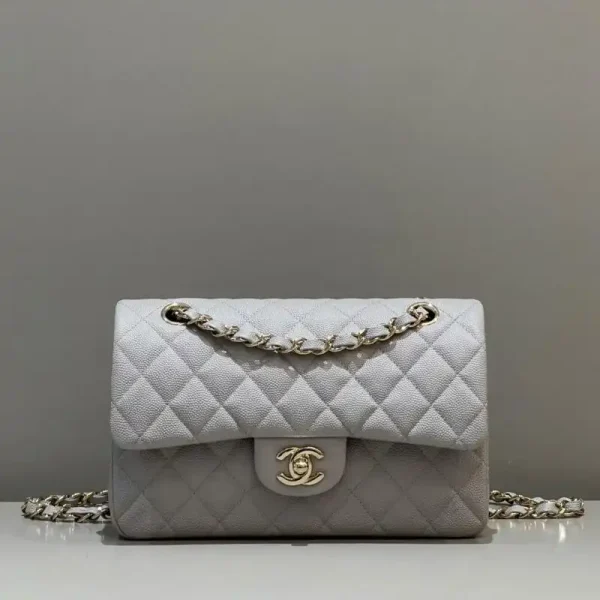CHANEL Classic Flap 23cm Gray