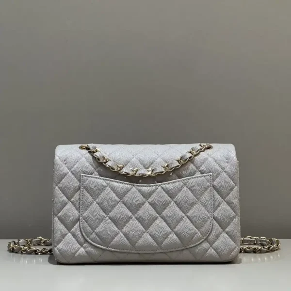 CHANEL Classic Flap 23cm Gray - Image 8