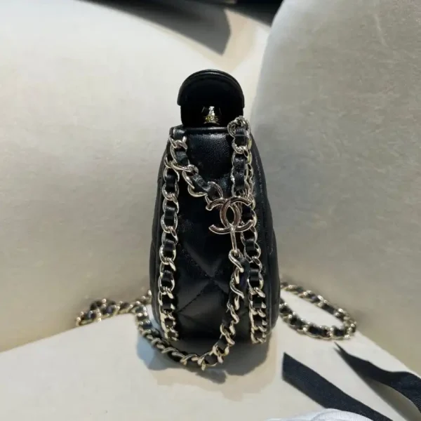 CHANEL 23P Chain Around Crescent Hobo - Image 2