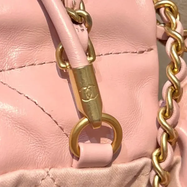 CHANEL 23s Mini Garbage Bag Pink - Image 5