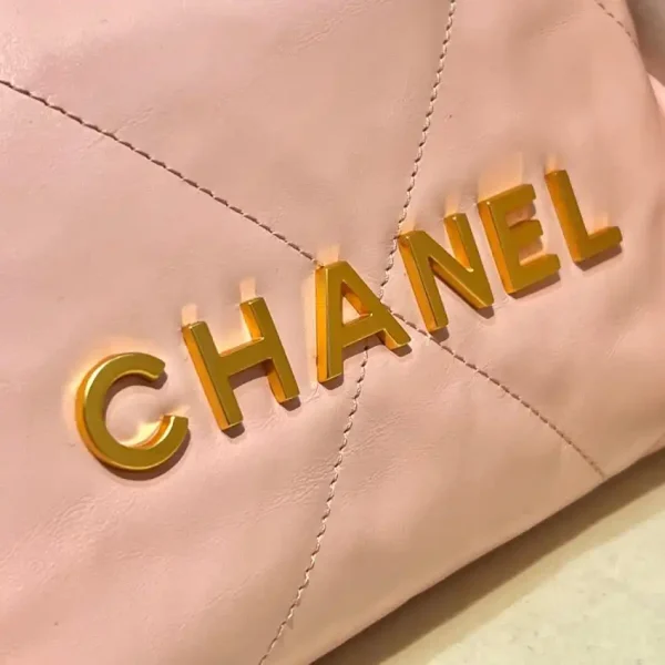 CHANEL 23s Mini Garbage Bag Pink - Image 6