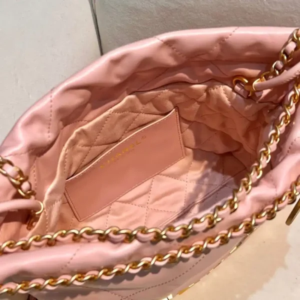 CHANEL 23s Mini Garbage Bag Pink - Image 7