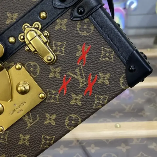 Louis Vuitton Petite Malle Dark Brown - Image 6