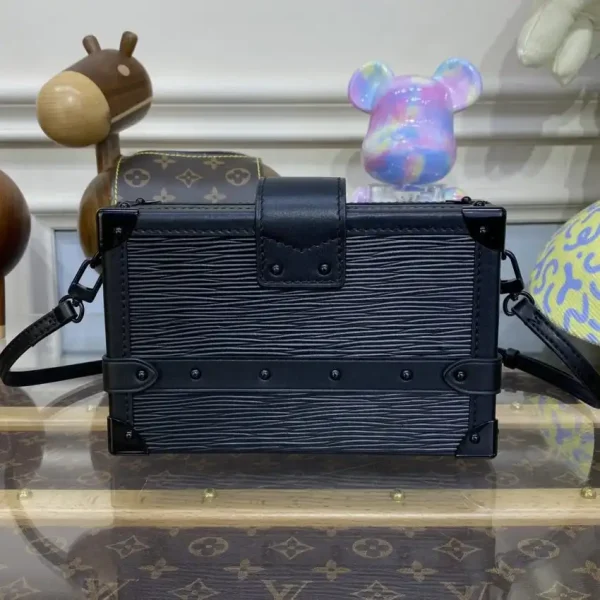 Louis Vuitton Petite Malle Full Black - Image 8
