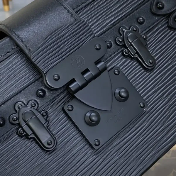 Louis Vuitton Petite Malle Full Black - Image 4