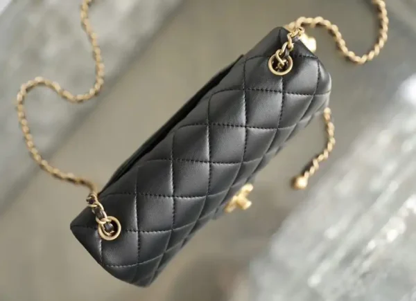 CHANEL CF 17cm Golden Ball Black - Image 2