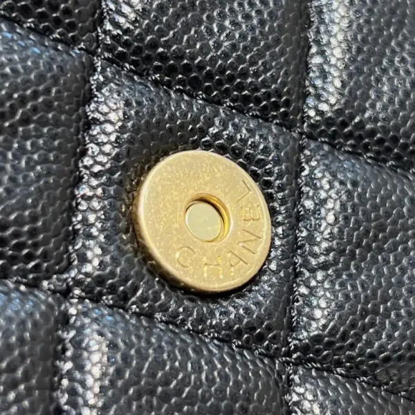 CHANEL 23c Hobo Small Black - Image 9